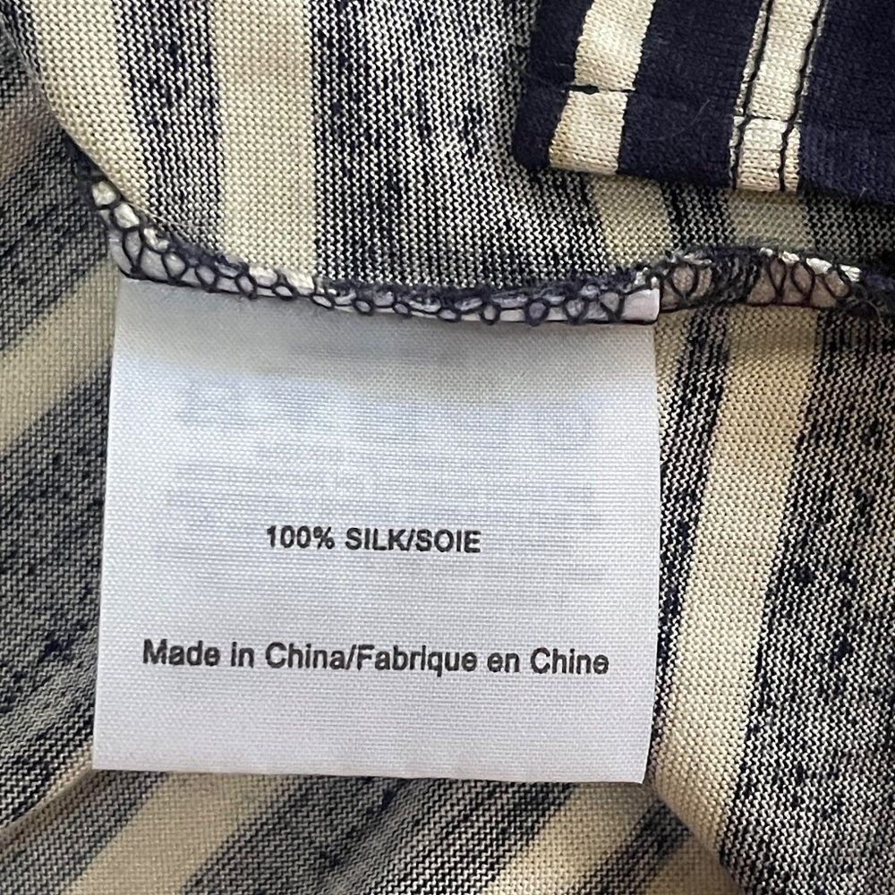 Navy Striped Women's Top - Picture 9 of 9